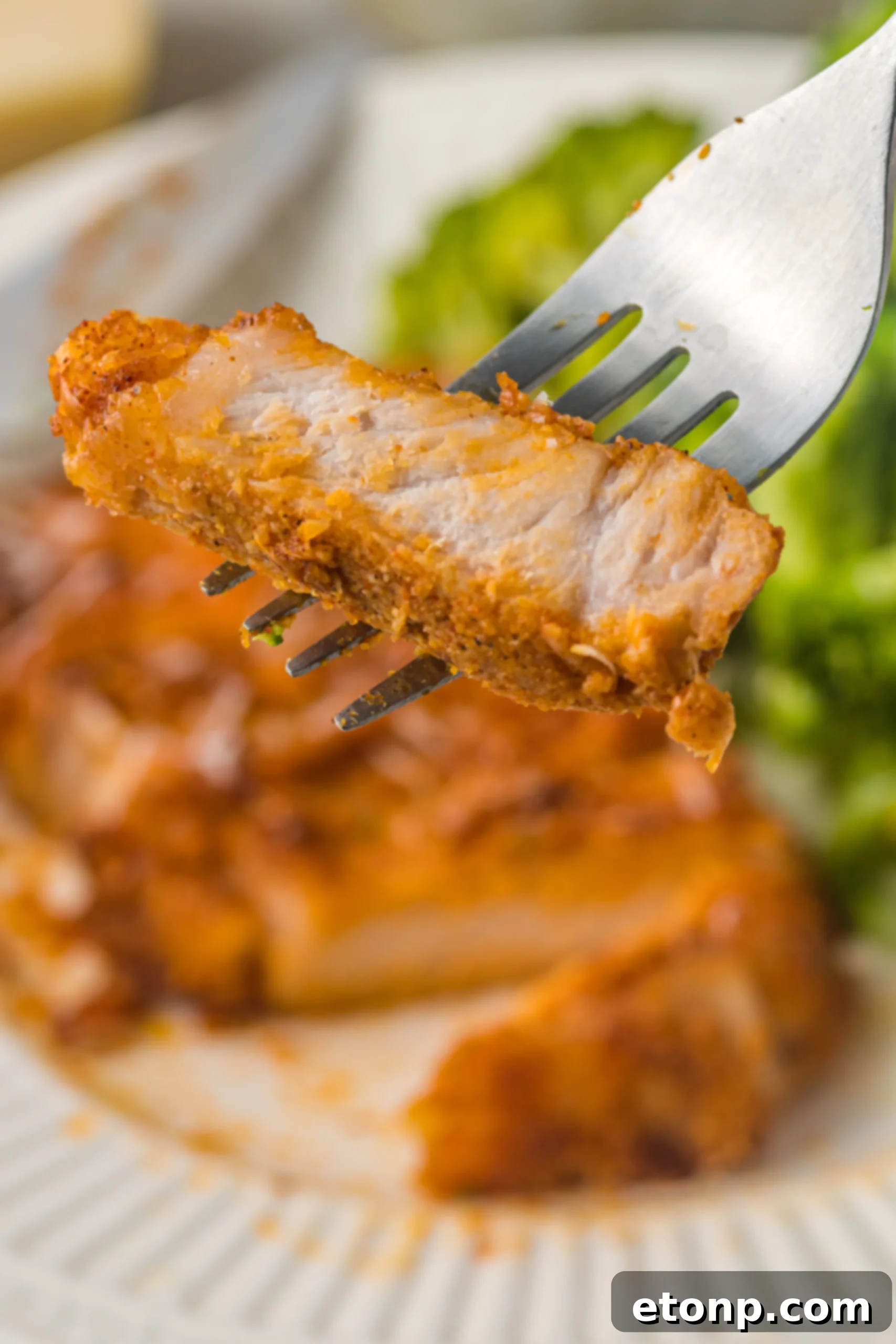 Crispy Air Fryer Parmesan Pork Chops 5 Air fryer pork chops recipe