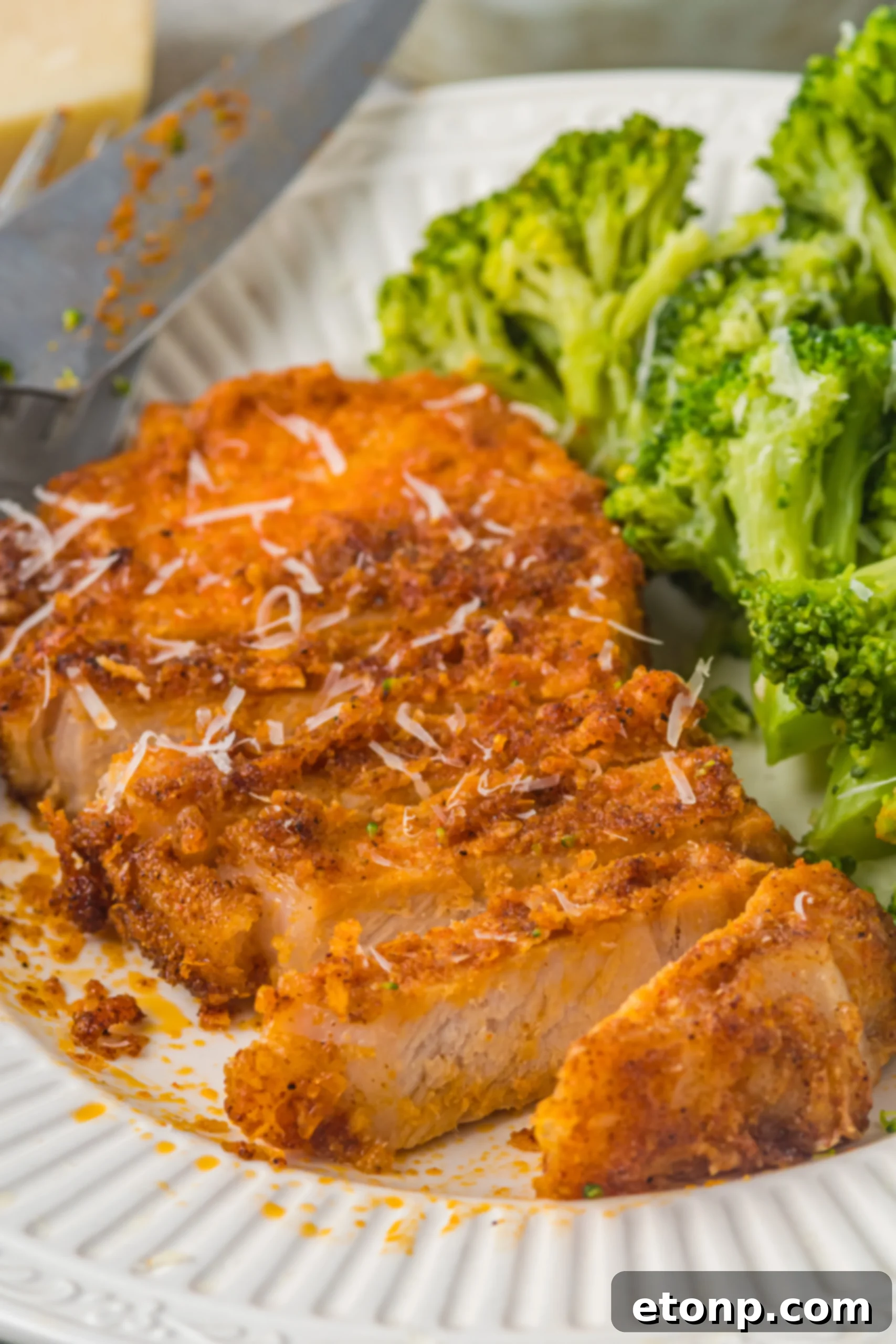 Crispy Air Fryer Parmesan Pork Chops 8 Air fryer pork chops recipe