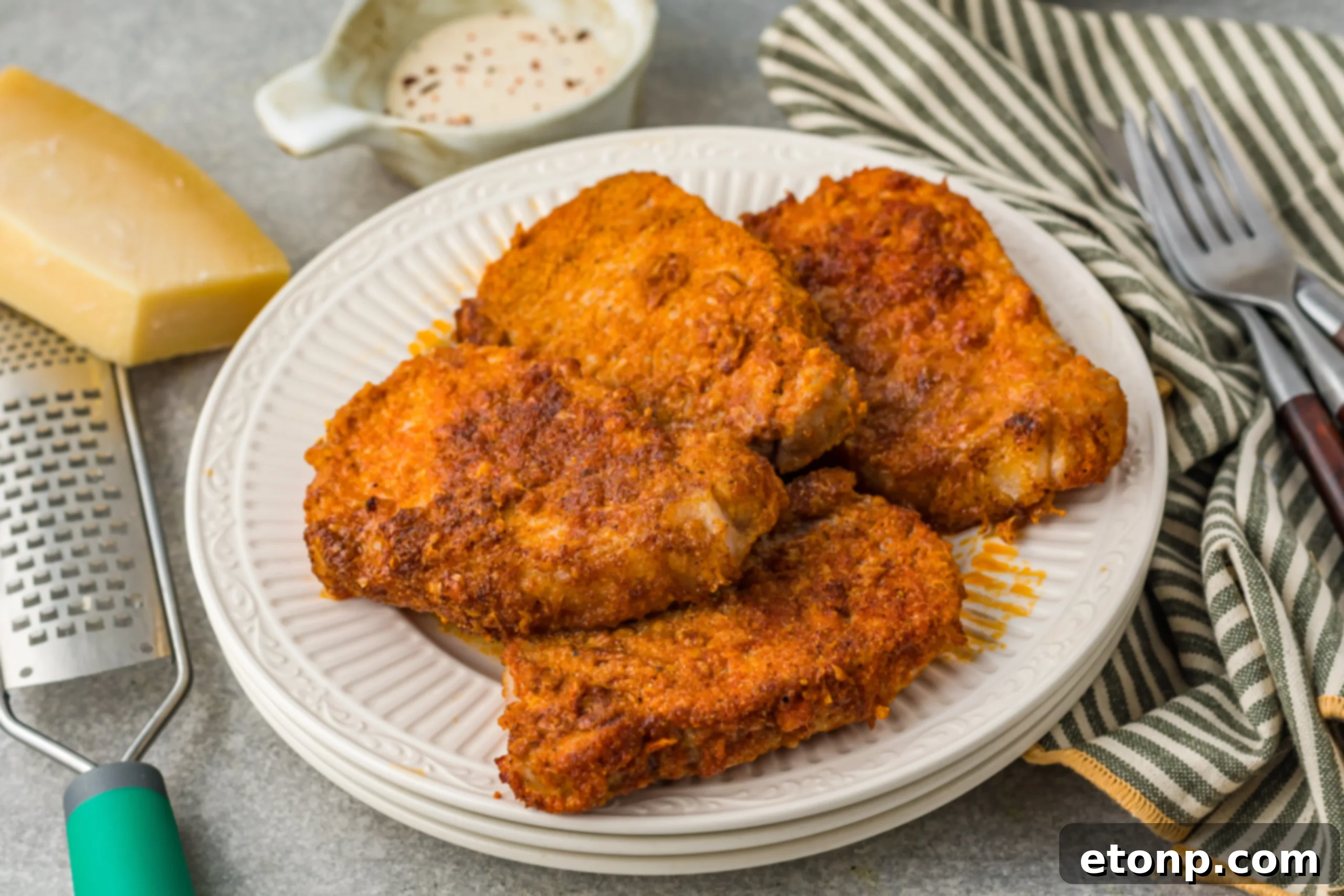 Crispy Air Fryer Parmesan Pork Chops 10 Air fryer pork chops recipe