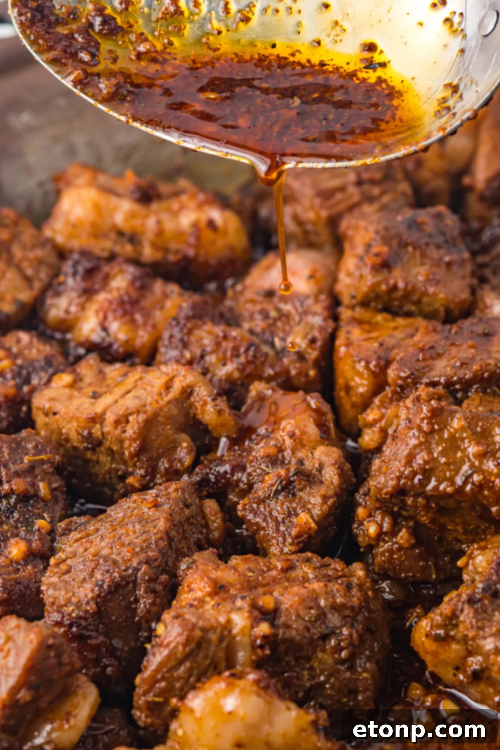 Savory Garlic Butter Steak Morsels 7 Steak cajun steak tips