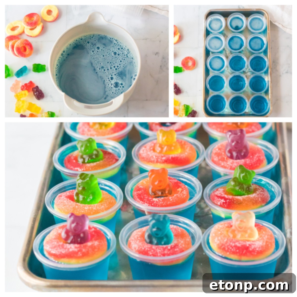 Summer Splash Jello Shots 3 Pool Party Jello Shots collage