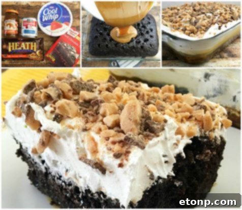 A small square image promoting the recipe for Better Than Sex Cake.