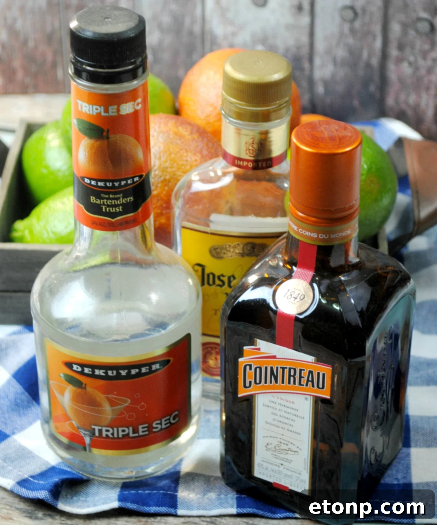 Close-up of a vibrant Blood Orange Margarita, highlighting its rich color.