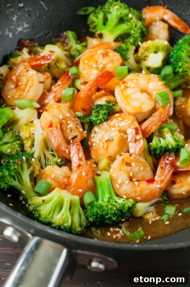 Your Culinary Bucket List Starts Here 6 Spicy Szechuan shrimp and broccoli stir-fry