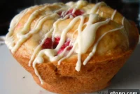 White Chocolate Raspberry Muffins with a Secret Ingredient