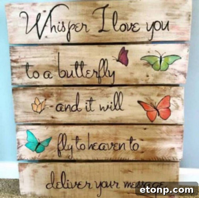 Craft Your Dream Home with Pallet DIY 15 Artistic Pallet Butterfly Wall Hanging, a rustic decorative element