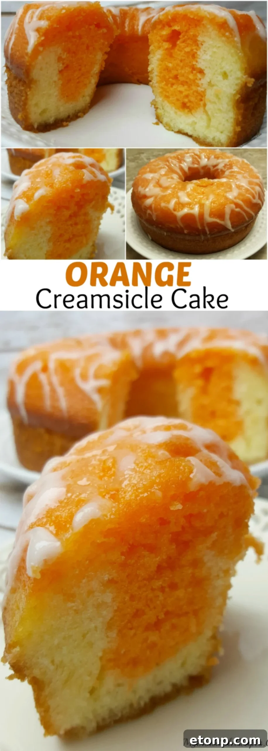 Full recipe card for Orange Creamsicle Cake