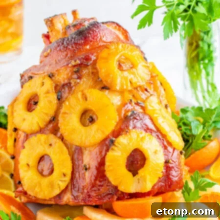 Pineapple Baked Ham