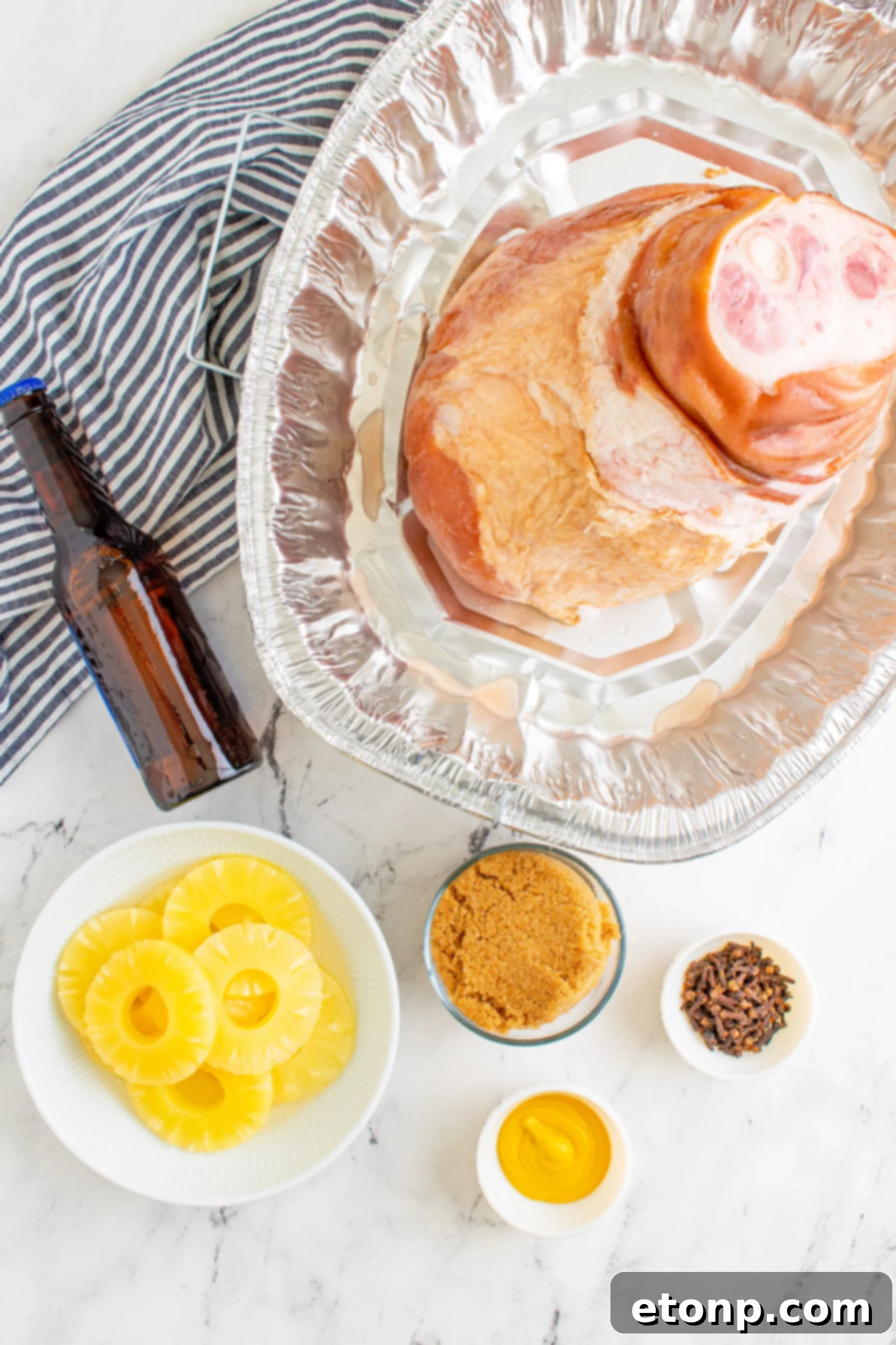 overhead ingredient shot/ 