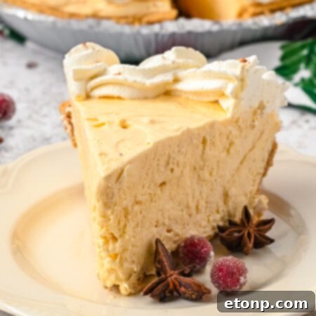 Velvety Eggnog Pie 14 img 21738 13