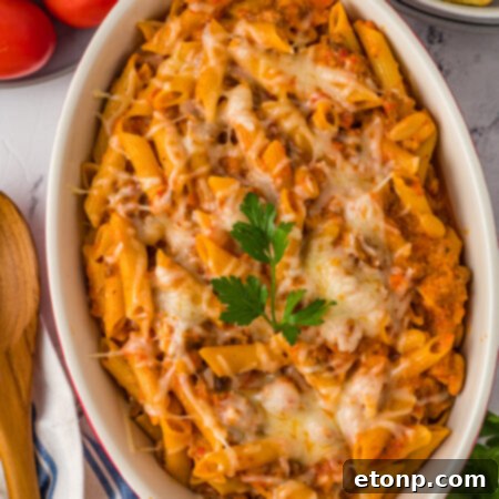 Pasta Fagioli al Forno