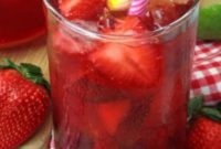 Sun-Drenched Strawberry Sweet Tea