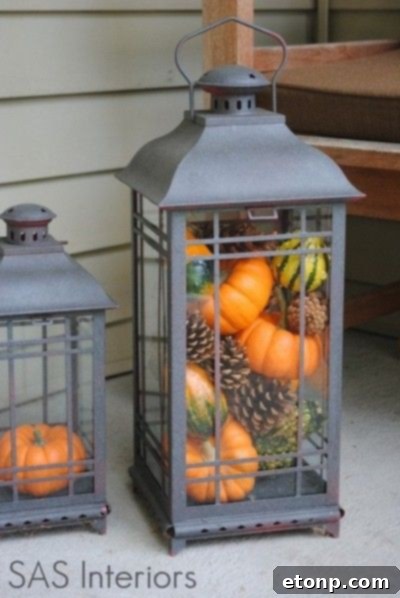Rustic pumpkin burlap wreath for Fall door decoration
