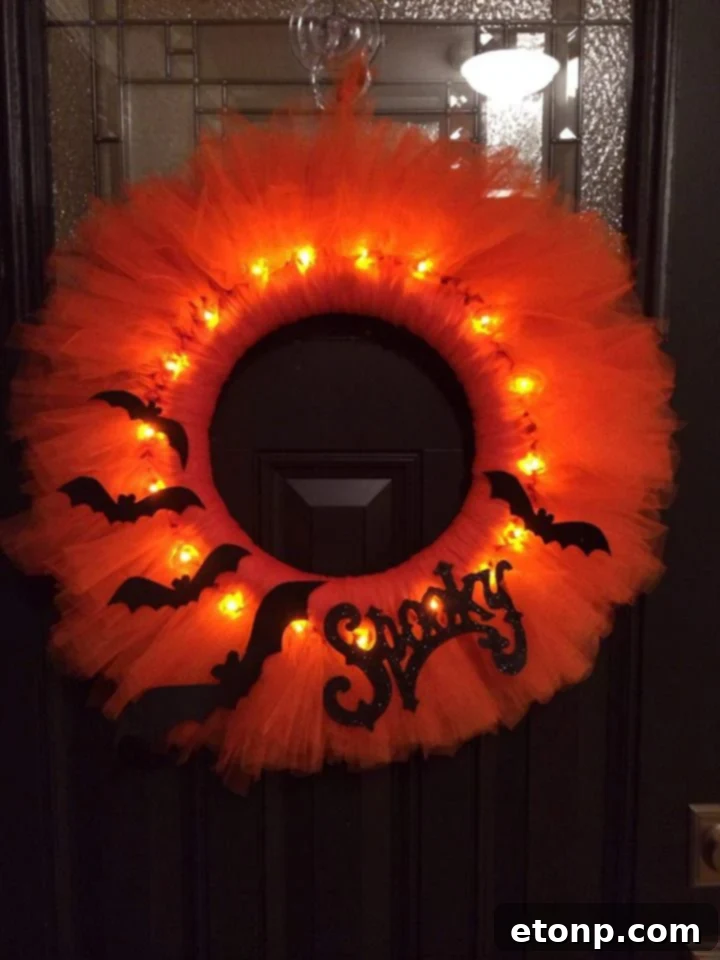 Cute Halloween hanging footprint art craft for kids