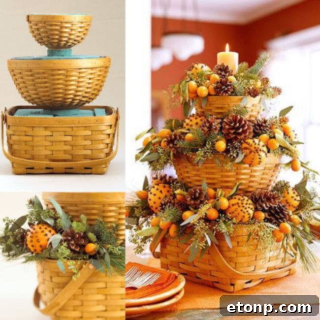 Terracotta pot scarecrow craft, a cute Fall decoration