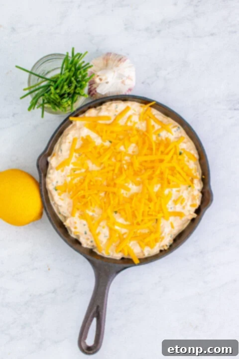 Decadent Crab Delight 12 Ingredients for crab dip