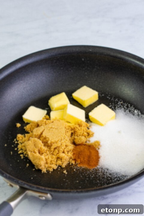 Collection of beautifully prepared Cracker Barrel Fried Apples in various stages of presentation, highlighting their rich texture and golden color.