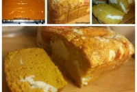 Heavenly Pumpkin Cream Cheese Loaf