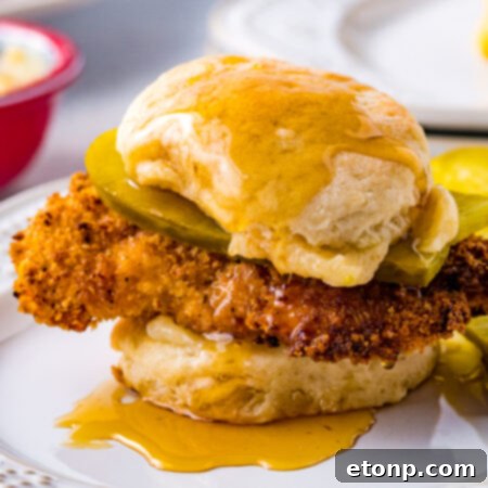 Honey Butter Chicken Biscuit