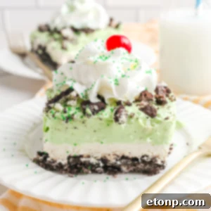 Shamrock Lasagna Dessert
