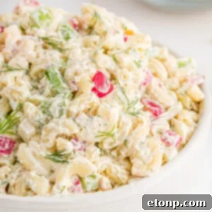 Macaroni Dill Pasta Salad