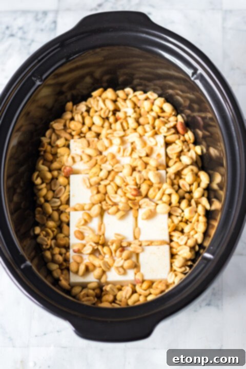 Almond bark in slow cooker