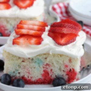 American Flag Cake