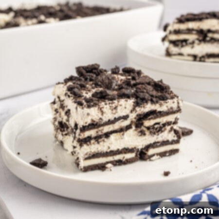 Oreo Cream Dream 23 Oreo Icebox Cake