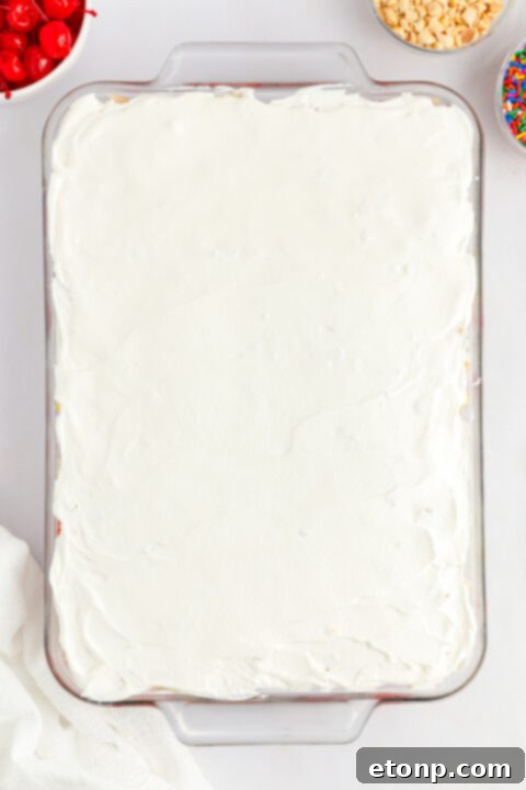 No-Bake Banana Split Bliss 13 Individual ingredient: chocolate syrup.