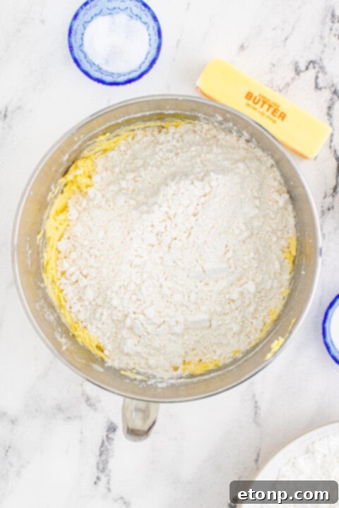 Patriotic Sugar Cookie Bars step-by-step images