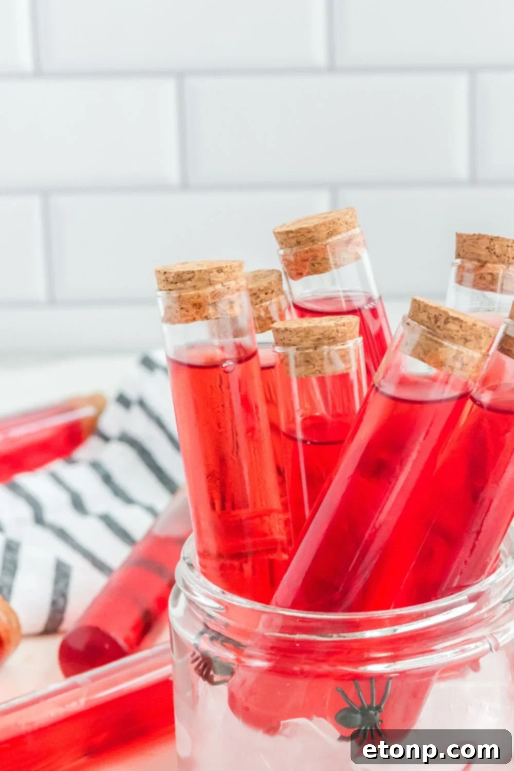 test tube shots alcohol