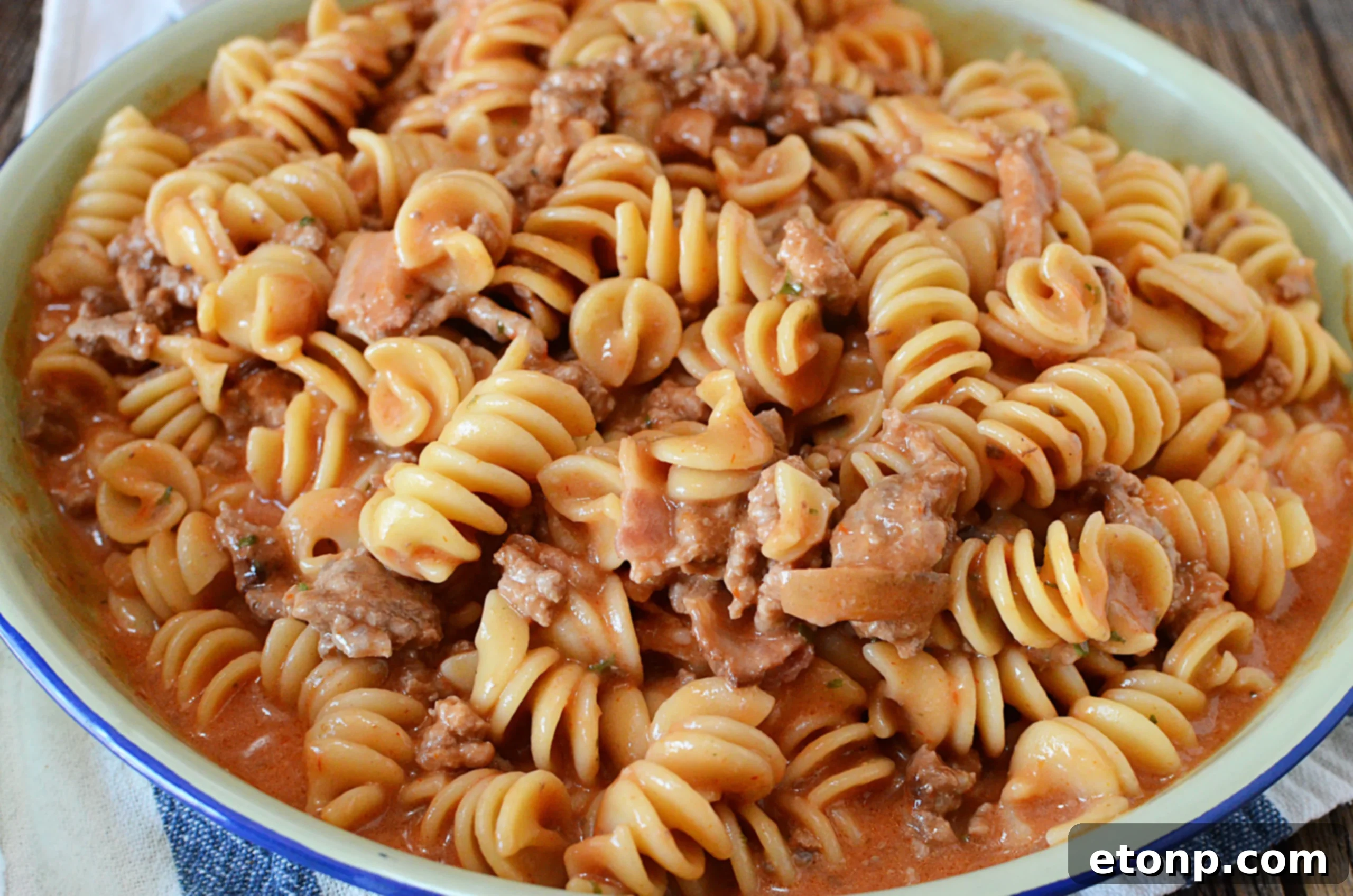 Amish Country Casserole ready for the oven