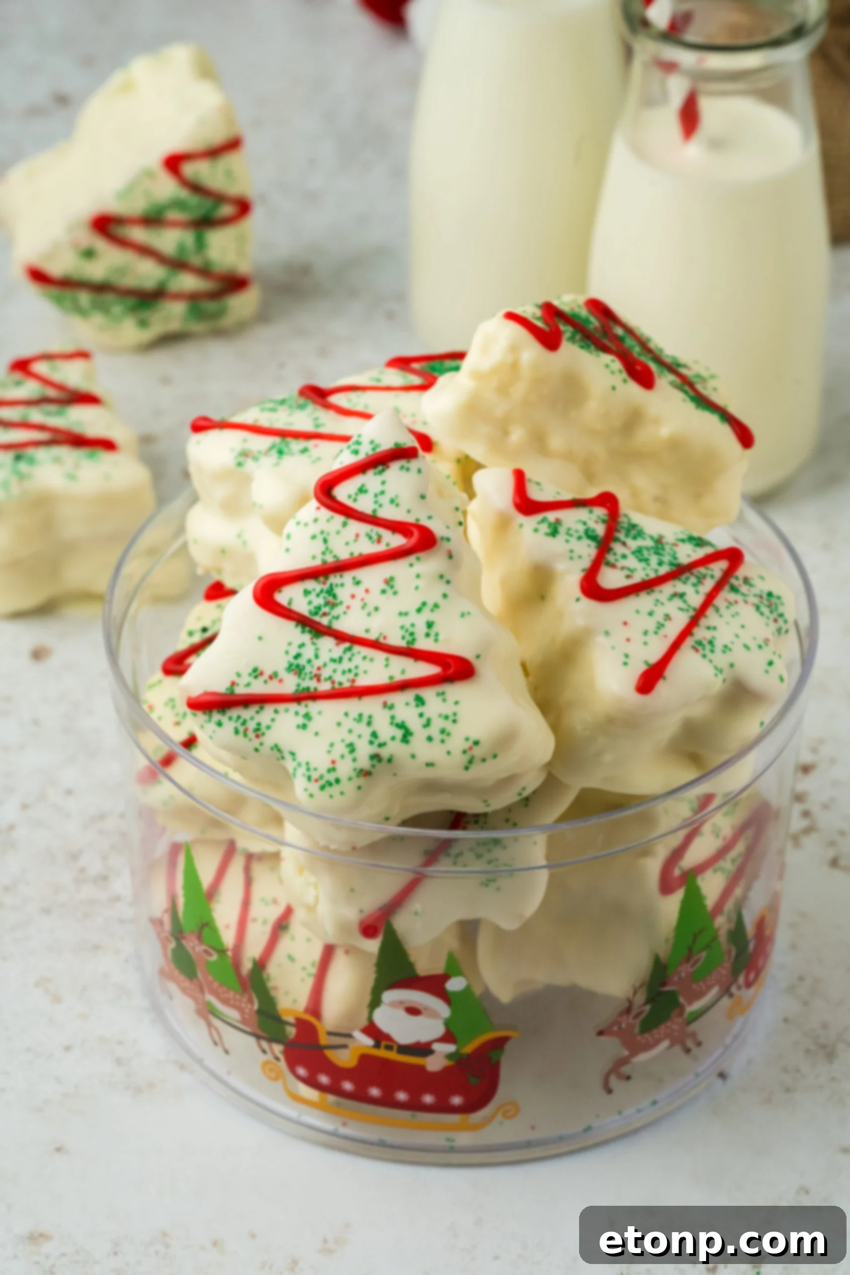 cakes in a glass bowl on table