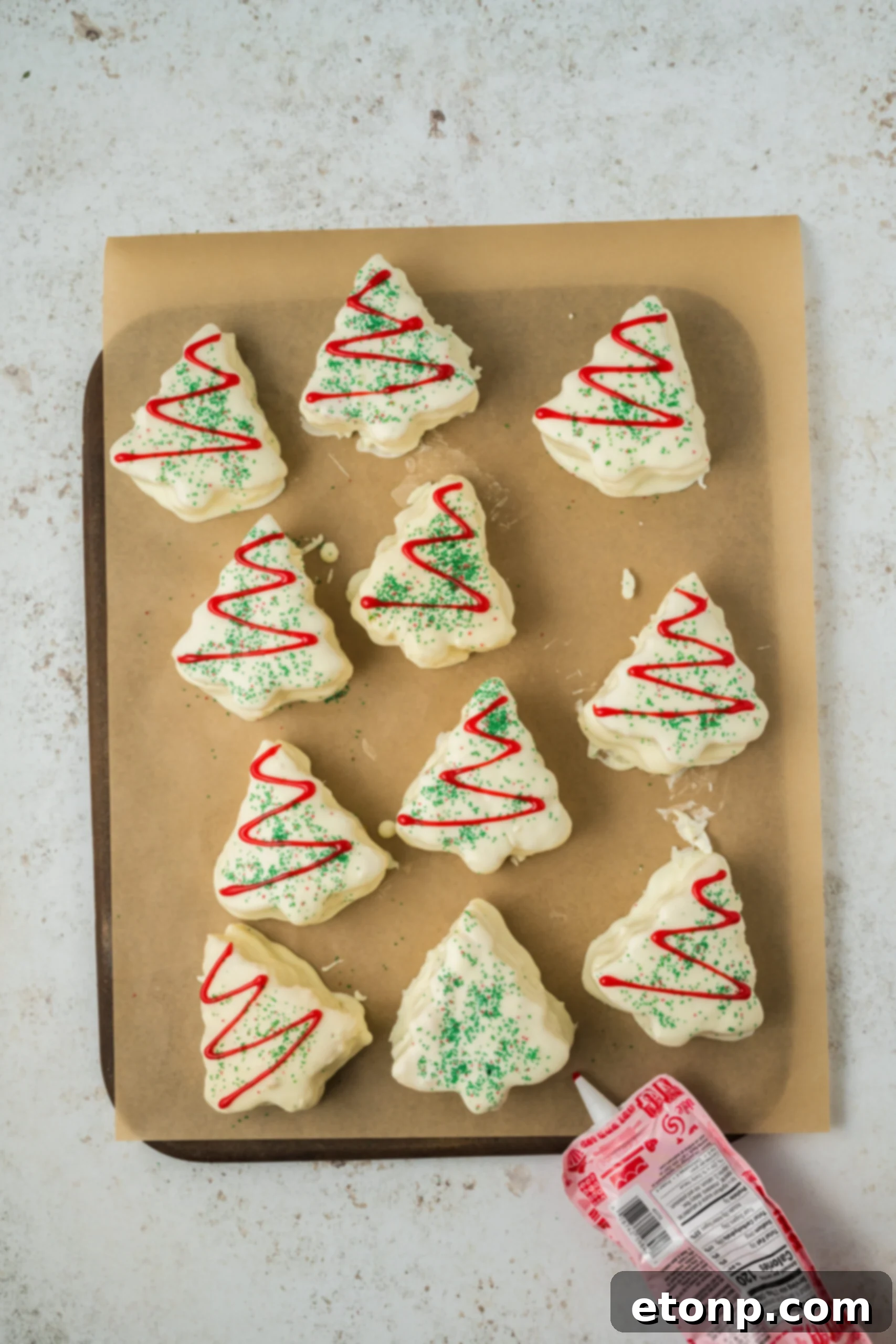 best cakes for christmas on a parchment lined cooling rack