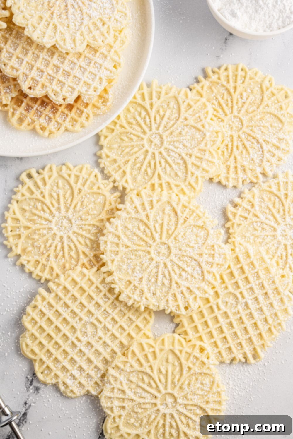 Pizzelles 20 Pizzelles