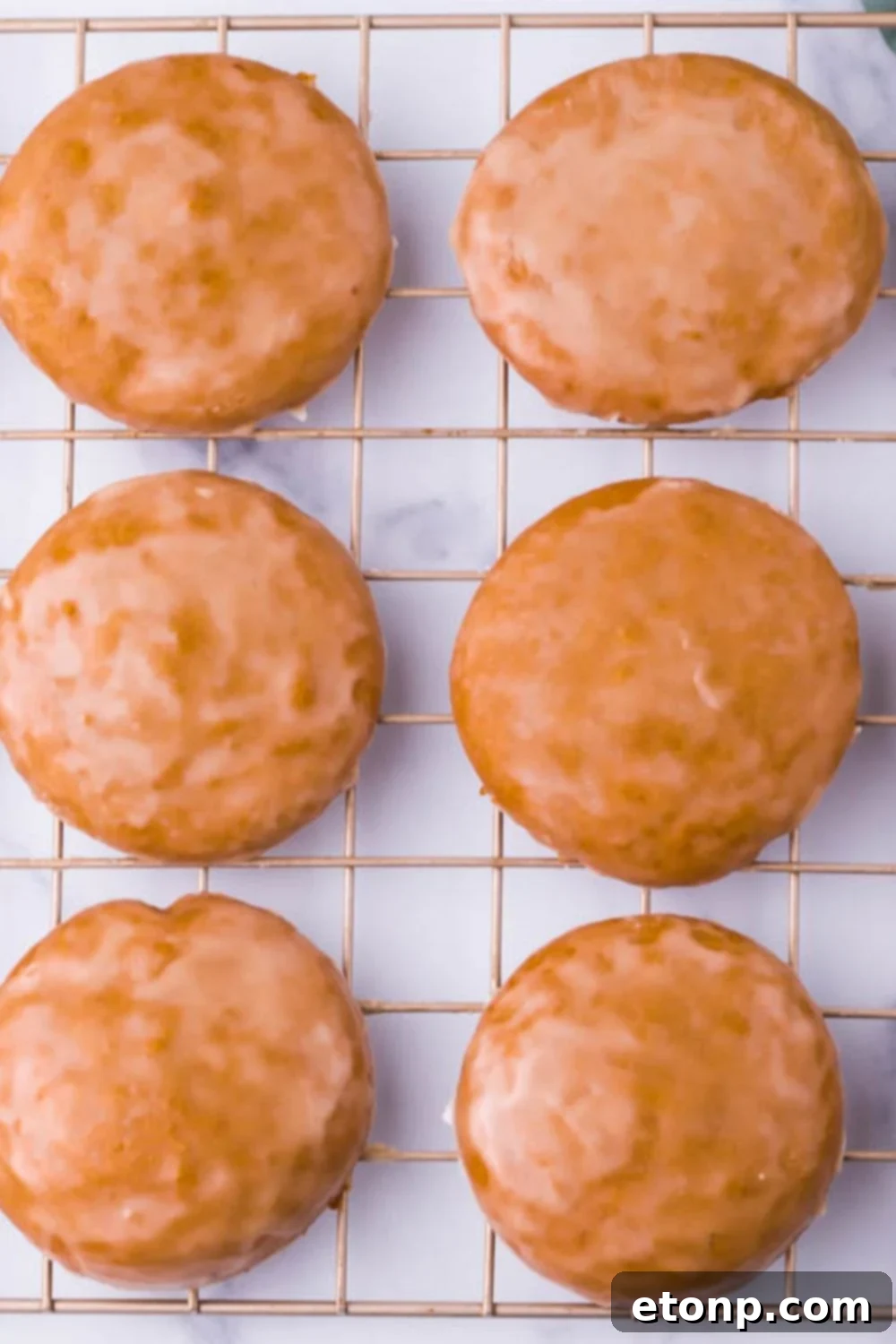 German cookies on a metal cooling rack on a table, ready to be served