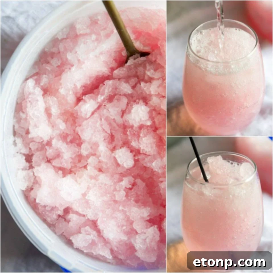 Easy 3-ingredient Pink Lemonade Vodka Slush, a perfect refreshing cocktail for parties.