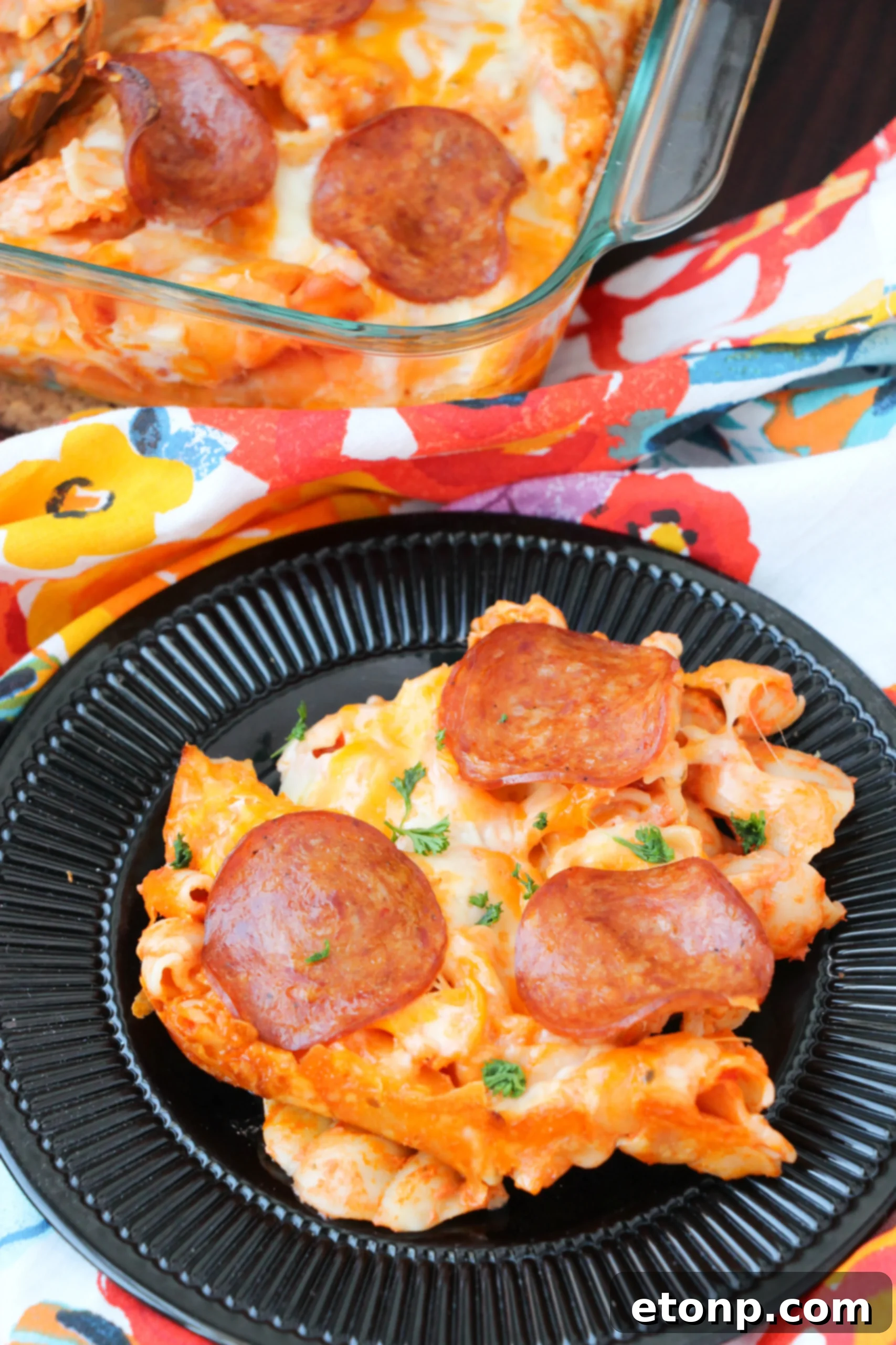 Assortment of dry pasta shapes, highlighting versatility for the dish.