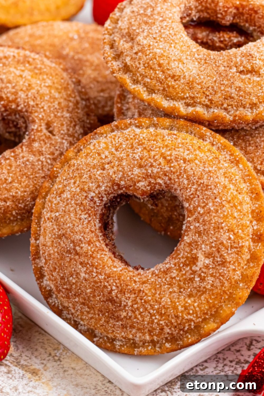 TikTok Fried Strawberry Uncrustables 14 Close-up detailed shot of a fried strawberry Uncrustable with a heart shape cutout in the center, showing the texture