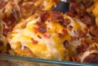 Loaded Four Cheese Bacon Chicken Dinner