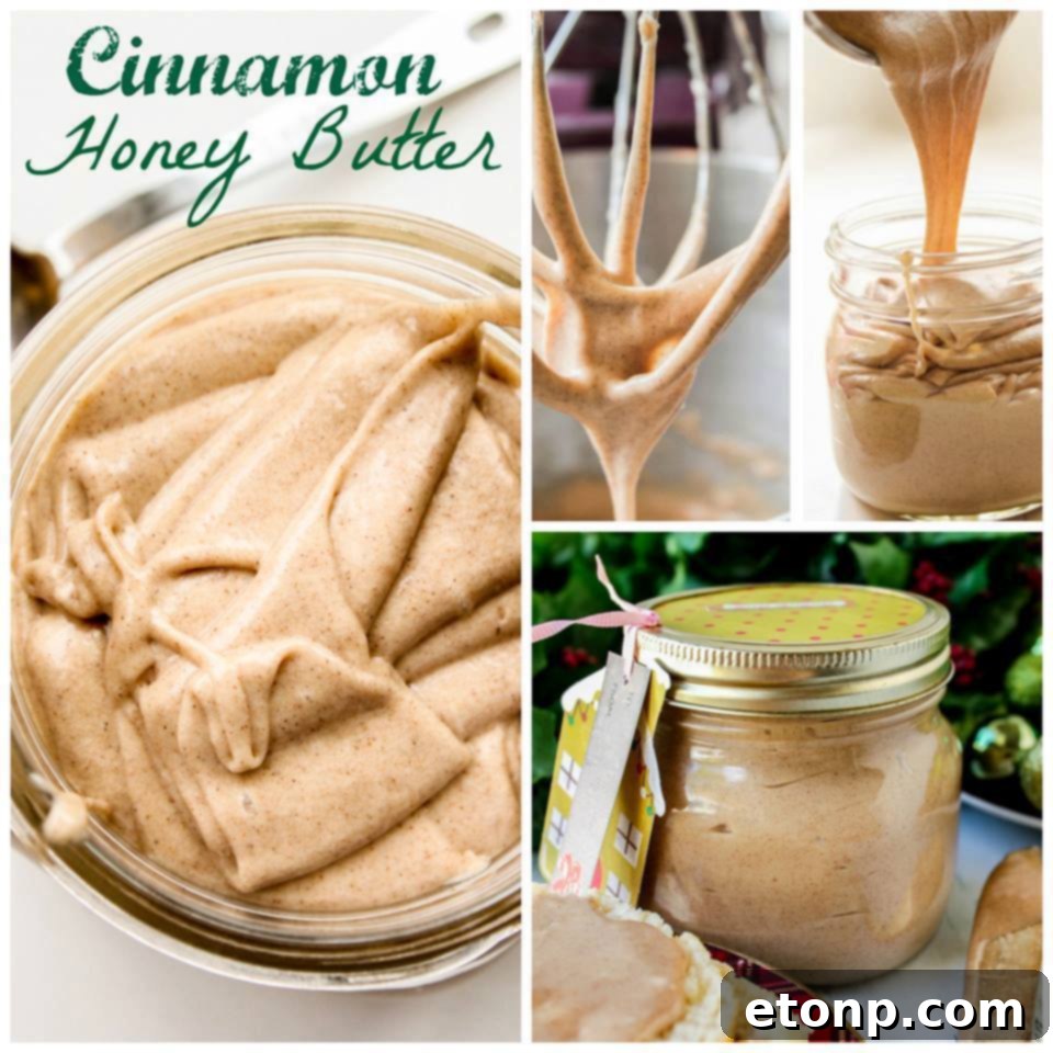 Cinnamon Honey Butter in a Jar
