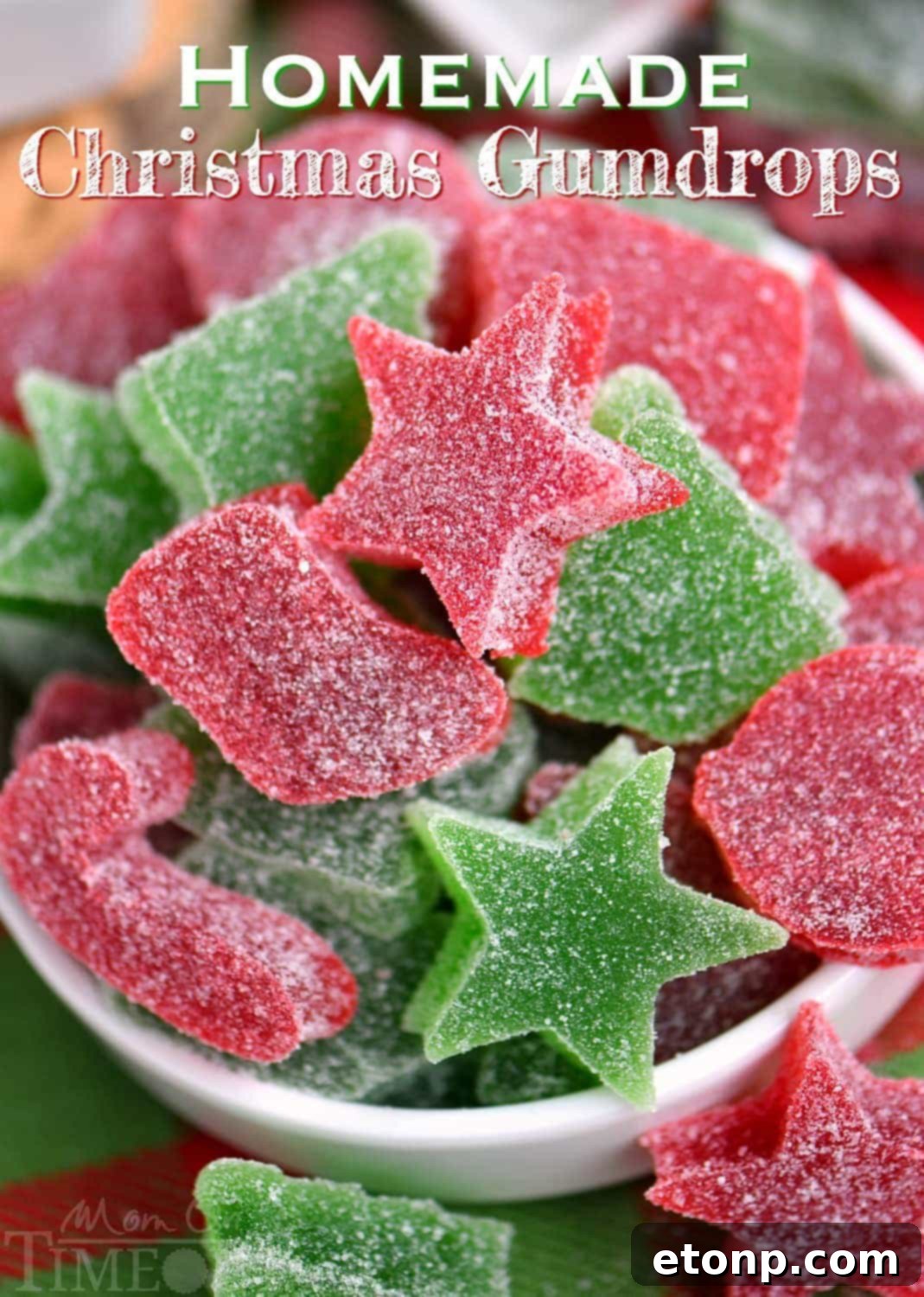 Homemade Gumdrops Made with Applesauce