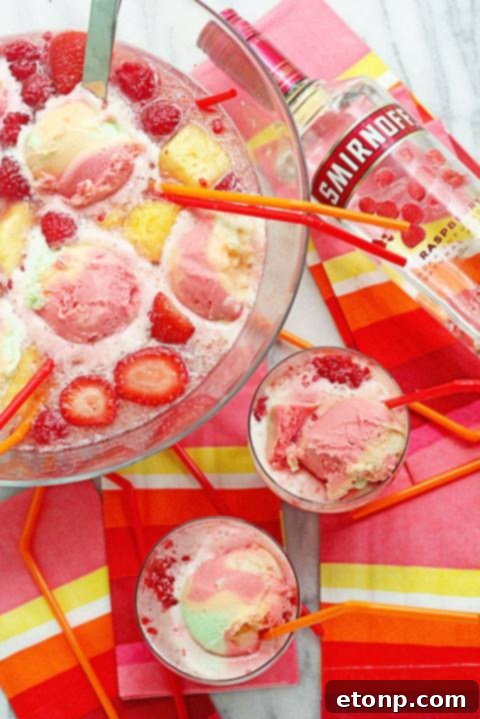 Big-Batch Boozy Sherbet Punch
