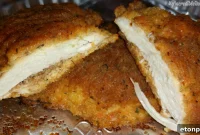 Parmesan Crusted Oven Fried Chicken