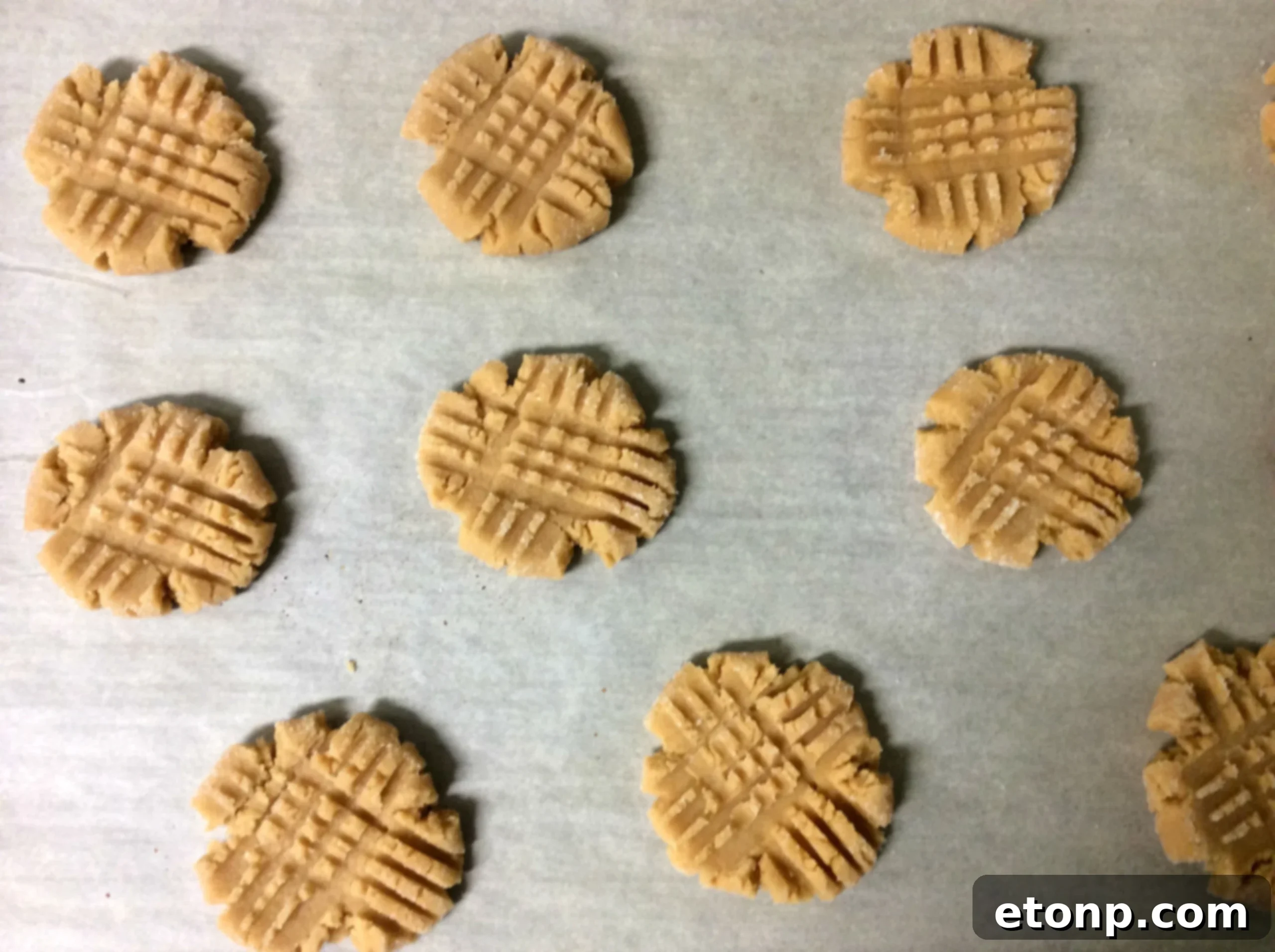 Tray of golden brown Peanut Butter S'mores Cookies fresh out of the oven