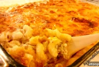 Homestyle Cheesy Beef And Macaroni Casserole