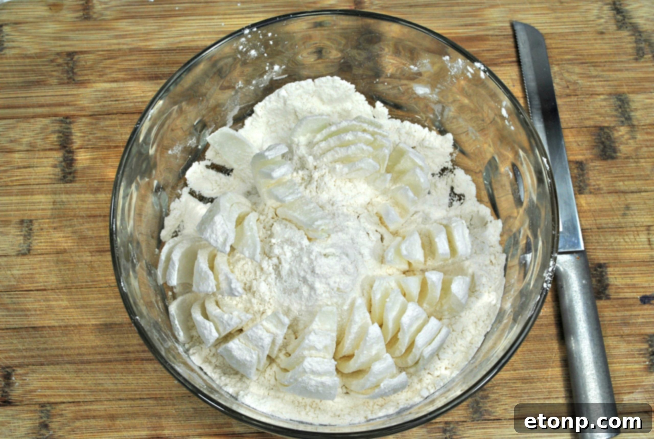 Ingredients for Bloomin' Onion batter being mixed