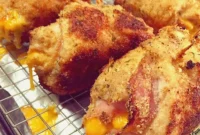 Golden Cordon Bleu Chicken Rolls