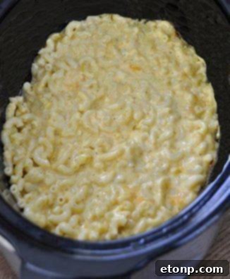 Creamy Crock Pot Macaroni and Cheese - ultimate comfort food