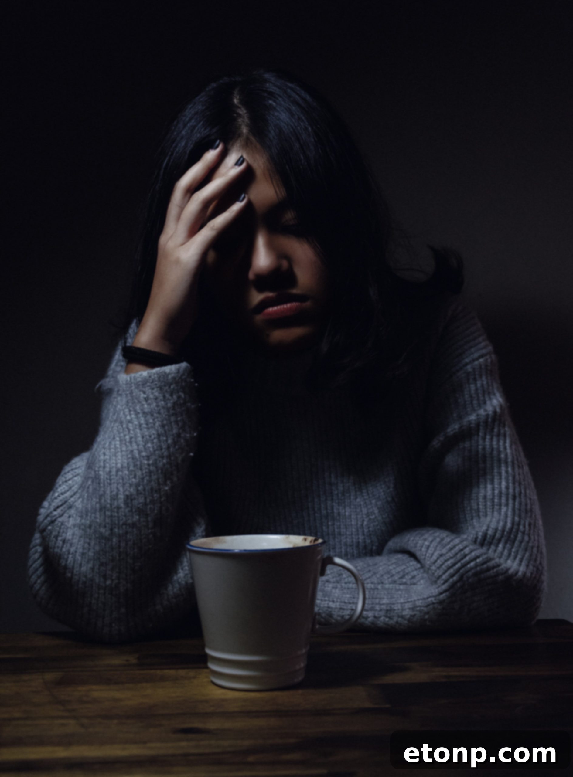Woman seeking connection and emotional support from her husband, symbolizing the need for listening in a marriage.